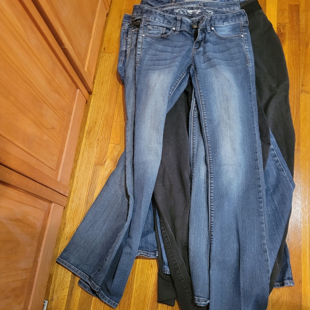 6 pairs of Express pants size 4 bundle